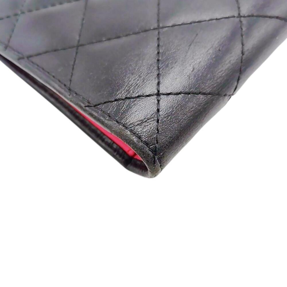 CHANEL Authentic Black Leather Wallet - Picture 8 of 16